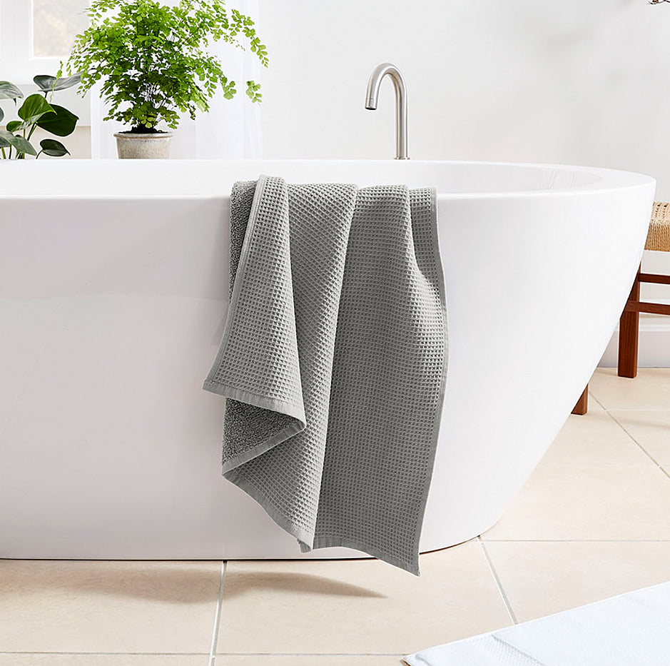 Waffle Terry Bath Towel