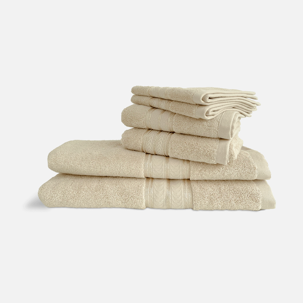 GAIAS Exclusive Manufacturer Towel Face Towel / Oatmeal Organic Luxury Towel